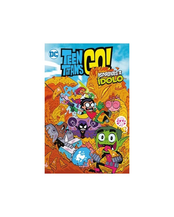 Sholly Fisch,Merrill Hagan,Amy Wolfram,Ricardo Sánchez,ECC,,9788410330276,Teen Titans Go! vol. 01: Aspirante a ídolo (Biblioteca