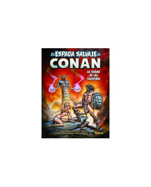 VARIOS AUTORES,PANINI,,9788410513730,BIBLIOTECA CONAN. LA ESPADA SALVAJE DE CONAN 19