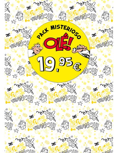 FRANCISCO IBAÑEZ,BRUGUERA,,9788402430137,PACK MISTERIOSO OLE AMARILLO OLE MORTADELO