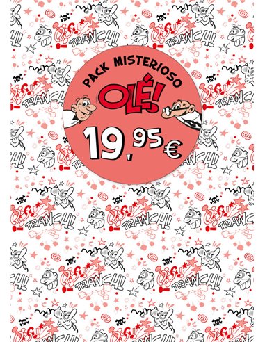 FRANCISCO IBAÑEZ,BRUGUERA,,9788402430151,PACK MISTERIOSO OLE ROJO OLE MORTADELO