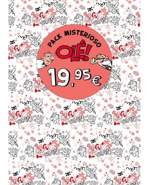 FRANCISCO IBAÑEZ,BRUGUERA,,9788402430151,PACK MISTERIOSO OLE ROJO OLE MORTADELO