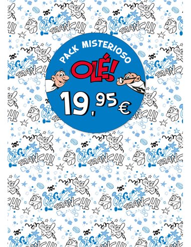 FRANCISCO IBAÑEZ,BRUGUERA,,9788402430144,PACK MISTERIOSO OLE AZUL OLE MORTADELO