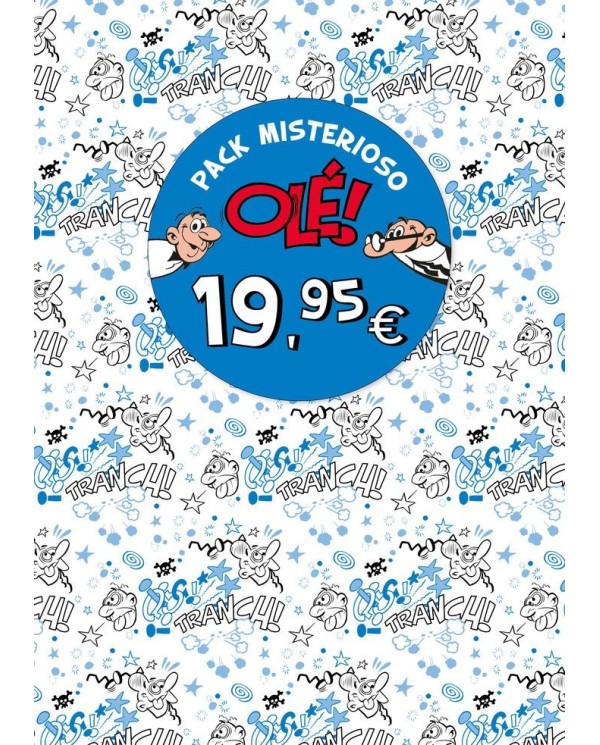 FRANCISCO IBAÑEZ,BRUGUERA,,9788402430144,PACK MISTERIOSO OLE AZUL OLE MORTADELO