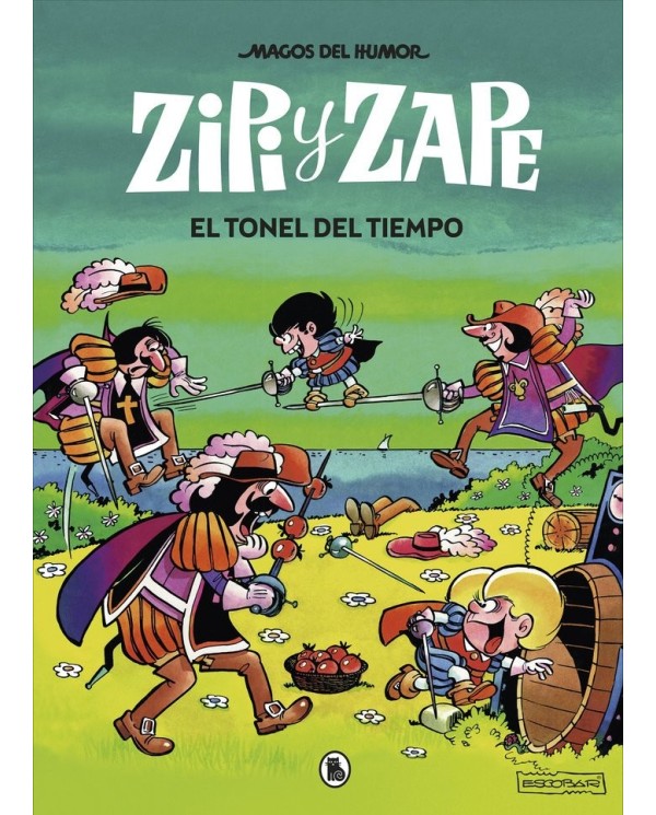 ESCOBAR,BRUGUERA,,9788402422514,ZIPI Y ZAPE EL TONEL DEL TIEMPO - MAGOS DEL HUMOR 14