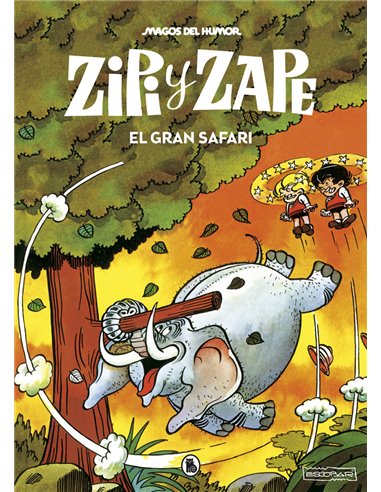 ESCOBAR,BRUGUERA,,9788402423559,ZIPI Y ZAPE EL GRAN SAFARI MAGOS DEL HUMOR 18