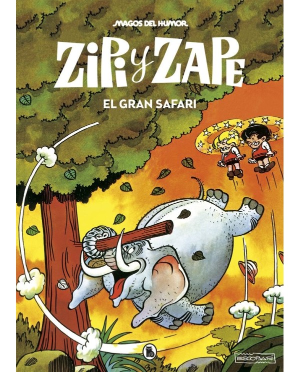 ESCOBAR,BRUGUERA,,9788402423559,ZIPI Y ZAPE EL GRAN SAFARI MAGOS DEL HUMOR 18