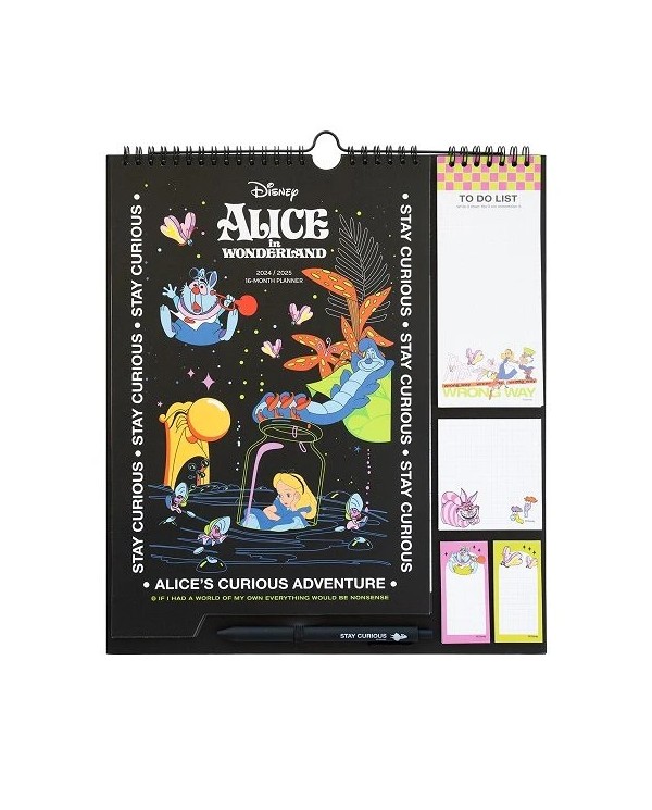 PLANNER 2024/2025 DISNEY ALICIA EN EL PAIS DE LAS MARAVILLAS  8435747801122