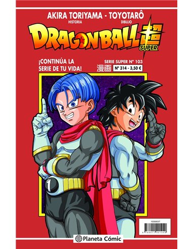 TORIYAMA  AKIRA,PLANETA COMIC,,9788411401395 ,DRAGON BALL SERIE ROJA 314