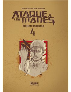 ISAYAMA HAJIME,NORMA,,9788467964172 ,ATAQUE A LOS TITANES 4 EDICION INTEGRAL