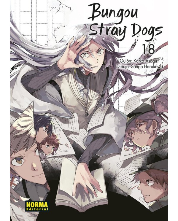 KAFKA ASAGIRI/SANGO HARUKAWA,NORMA,,9788467963731 ,BUNGOU STRAY DOGS 18