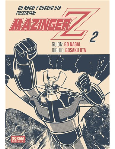 GO NAGAI/GOSAKU OTA,NORMA,,9788467968392 ,MAZINGER Z 2