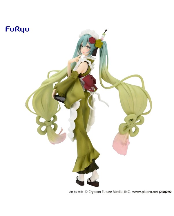 FIGURA HATSUNE MIKU MATCHA GREEN TEA PARFAIT VER. EXCEED CREATIVE HATSUNE MIKU RE-RUN 4580736402904