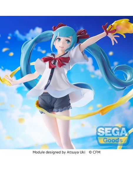 FIGURA HATSUNE MIKU MEGA 39'S SHINY T.R VER.  HATSUNE MIKU PROJECT DIVA FIGURIZMA 4580779543268