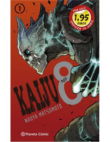 MATSUMOTO  NAOYA,PLANETA COMIC,,9788411616171 ,MM KAIJU8 1