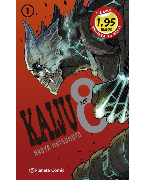 MATSUMOTO  NAOYA,PLANETA COMIC,,9788411616171 ,MM KAIJU8 1