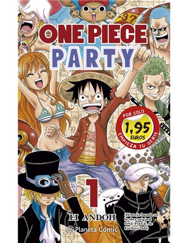 ODA  EIICHIRO,PLANETA COMIC,,9788411616188 ,MM ONE PIECE PARTY 1