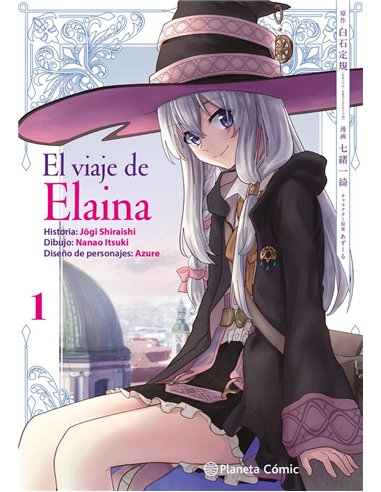 JOUGI  SHIRAISHI/ITSUKI  NANAO,PLANETA COMIC,,9788411403016 ,EL VIAJE DE ELAINA 1