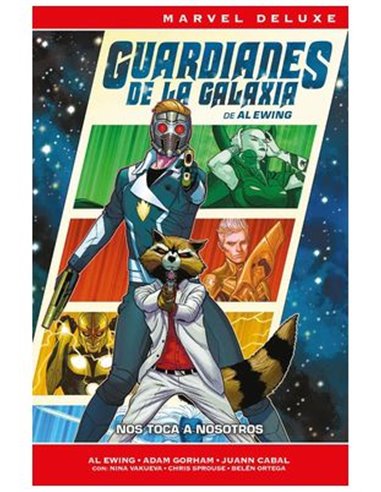 VARIOS AUTORES,PANINI,,9788410514584,GUARDIANES DE LA GALAXIA DE AL EWING 01 (MARVEL NOW! DELUXE)