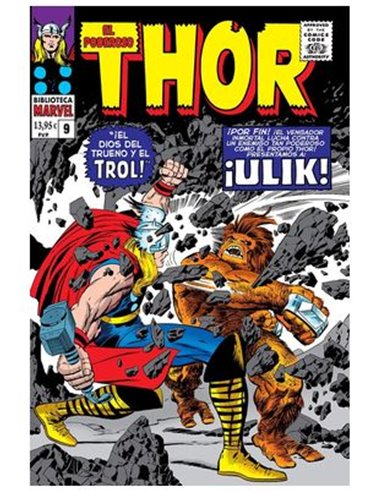 JACK KIRBY,PANINI,,9788410514508,BIBLIOTECA MARVEL 64. EL PODEROSO THOR 09