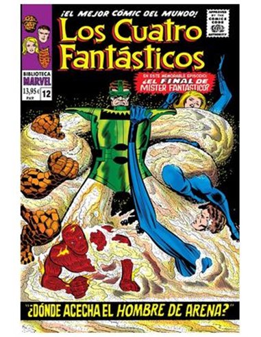 JACK KIRBY,PANINI,,9788410514492,BIBLIOTECA MARVEL 63. LOS CUATRO FANTASTICOS 12