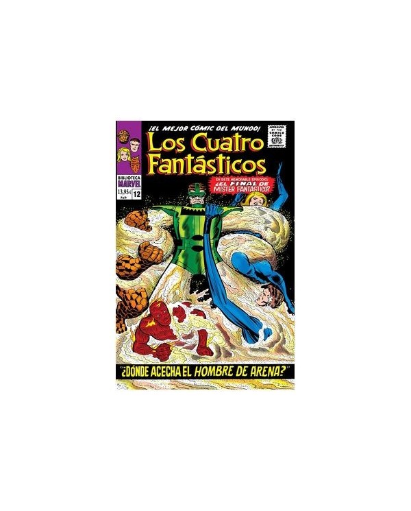 JACK KIRBY,PANINI,,9788410514492,BIBLIOTECA MARVEL 63. LOS CUATRO FANTASTICOS 12