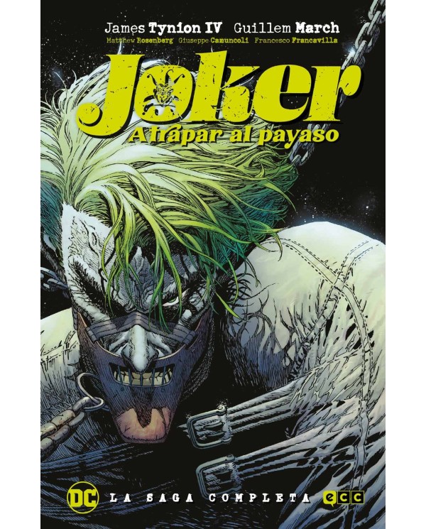 James Tynion IV /Matthew Rosenberg,ECC,,9788410330283,Joker: Atrapar al payaso - La saga completa