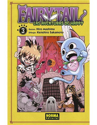 MASHIMA HIRO,NORMA,,9788467964929 ,FAIRY TAIL LAS AVENTURAS DE HAPPY 3