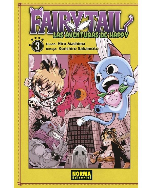 MASHIMA HIRO,NORMA,,9788467964929 ,FAIRY TAIL LAS AVENTURAS DE HAPPY 3