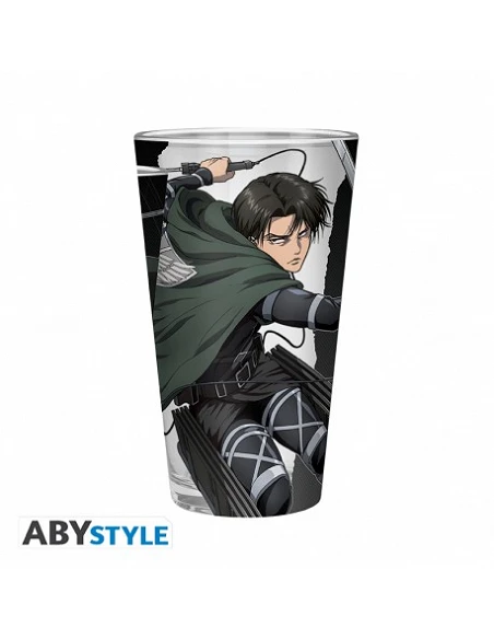 ATAQUE A LOS TITANES - Vaso grande - 400 ml - Levi 3665361083450