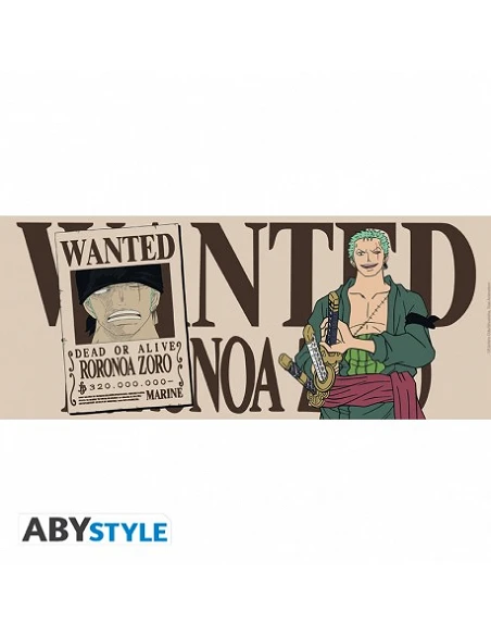 ONE PIECE - Taza - 460 ml - Zoro & Wanted 3665361139850