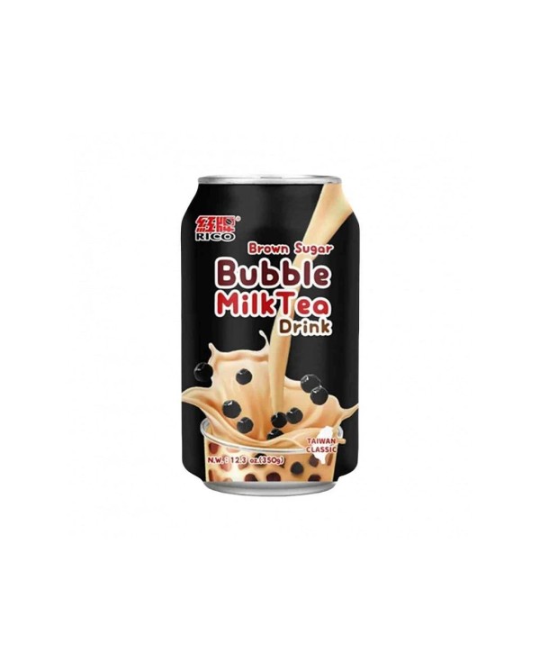 Bebida de Bubble Tea Sabor AZUCAR MORENO RICO 340ml 8720663431264