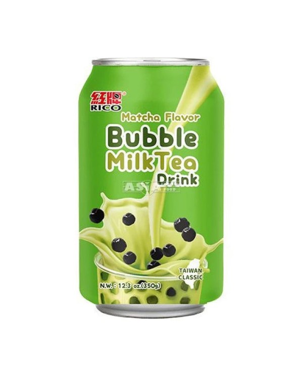 Bebida de Bubble Tea Sabor MATCHA RICO 340ml 8720663431271