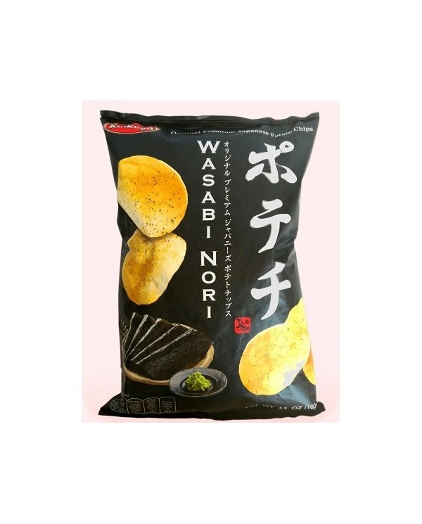 Patatas fritas Wasabi y Nori Koikeya 100 gr  4901335006070