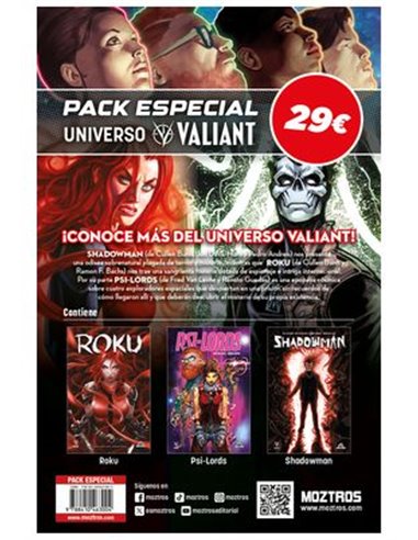 CULLEN BUNN,MOZTROS,,9788410463004,UNIVERSO VALIANT (PACK ESPECIAL)