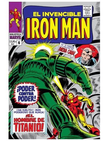 GENE COLAN,PANINI ,,9788410514751,BIBLIOTECA MARVEL 66. EL INVENCIBLE IRON MAN 06