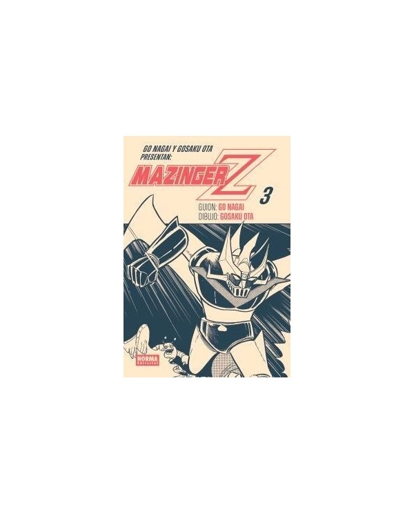 NAGAI  GO/OTA  GOSAKU,NORMA,,9788467968408 ,MAZINGER Z OTA 03