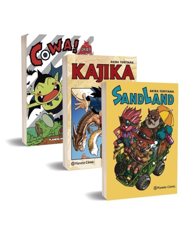 TORIYAMA   AKIRA,PLANETA COMIC,,9788411407557 ,PACK SANDLAND Y KAJIKA Y COWA