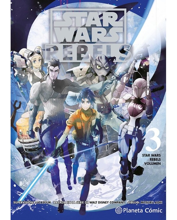 AA   VV  ,PLANETA COMIC,,9788411613118 ,STAR WARS REBELS 3 MANGA