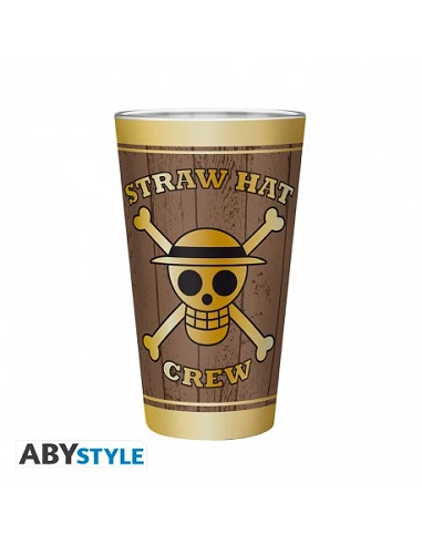 ONE PIECE - Vaso grande - 400ml - Calaveras -   3665361053361