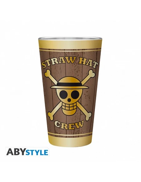 ONE PIECE - Vaso grande - 400ml - Calaveras -   3665361053361