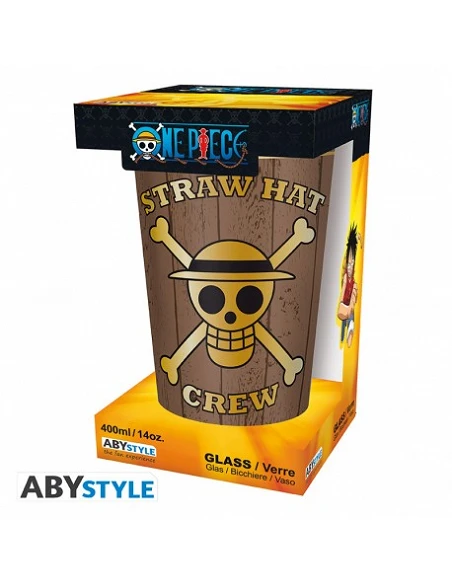 ONE PIECE - Vaso grande - 400ml - Calaveras -   3665361053361