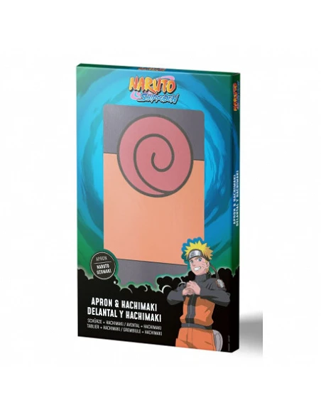 Delantal y bandana Naruto Shippuden 8435450259906