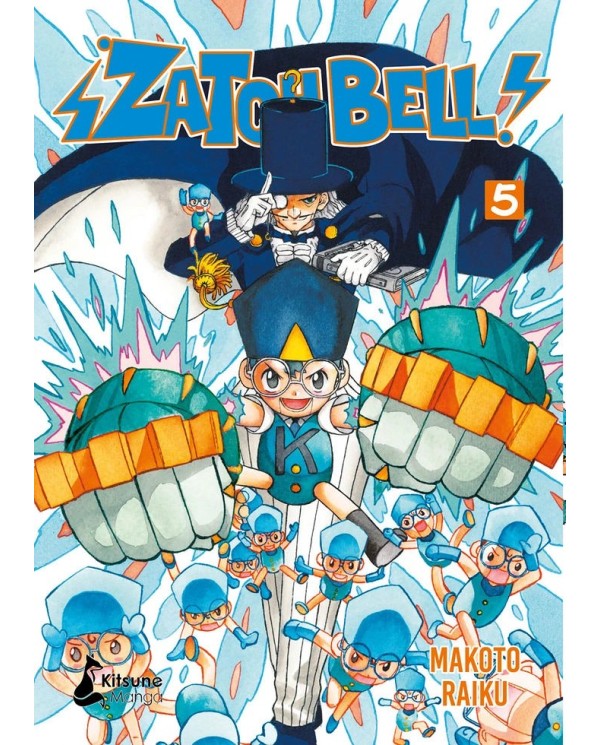 ZATCH BELL 5 9788418524998 KITSUNE BOOKS 17,95 €