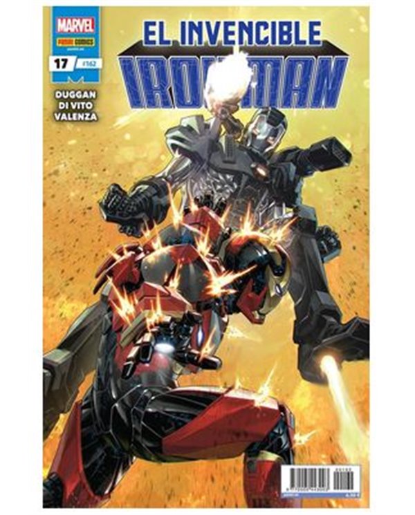 PATRICK ZIRCHER,PANINI,,977000544300300162,EL INVENCIBLE IRONMAN 17 (162)