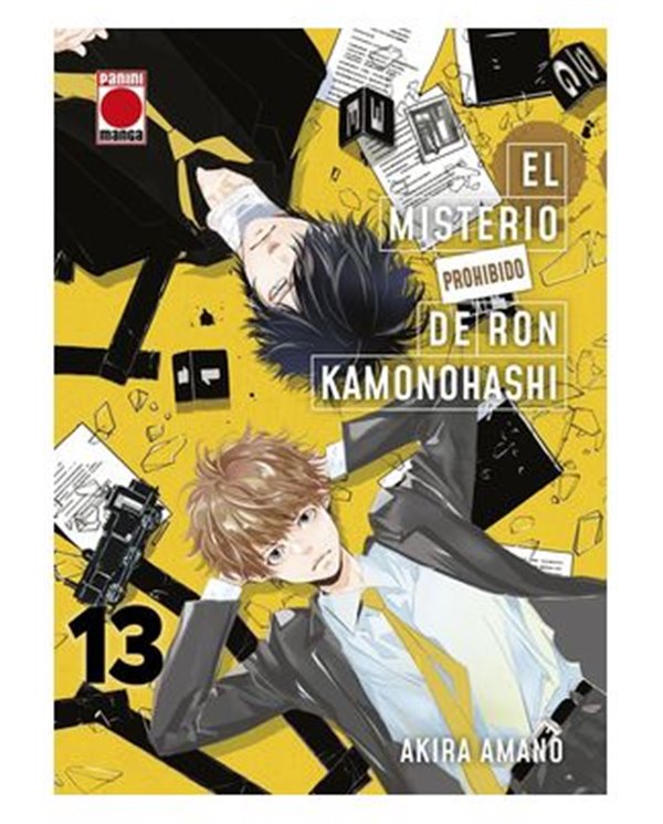 AKIRA AMANO,PANINI,,9788410515826,EL MISTERIO PROHIBIDO DE RON KAMONOHASHI 13