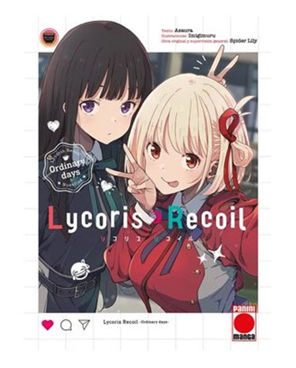 ASAURA,PANINI,,9788410513396,LYCORIS RECOIL: ORDINARY DAYS