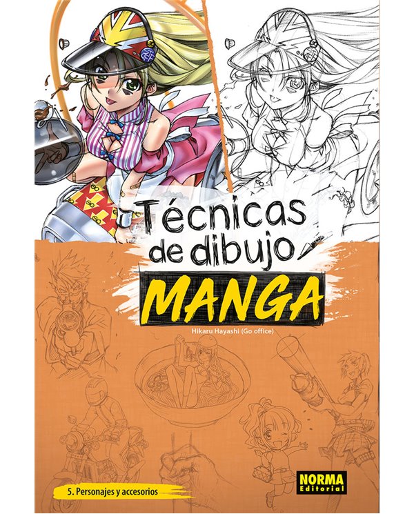 AYASHI HIKARU/MATSUMOTO TAKEHIKO/MOR,NORMA,,9788467948400,TECNICAS DE DIBUJO MANGA 5 PERSONAJES Y ACCESORIOS