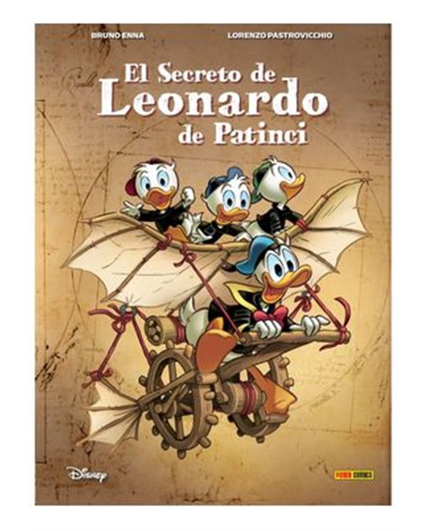 BRUNO ENNA,PANINI,,9788418814808,EL SECRETO DE LEONARDO PATINCI (BIBLIOTECA DISNEY)