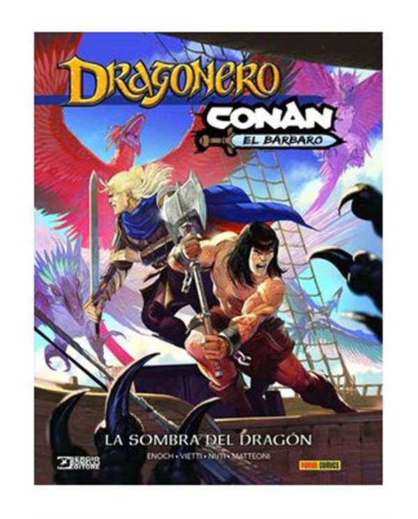 VARIOS AUTORES,PANINI,,9788410514539,DRAGONERO/CONAN: LA SOMBRA DEL DRAGON