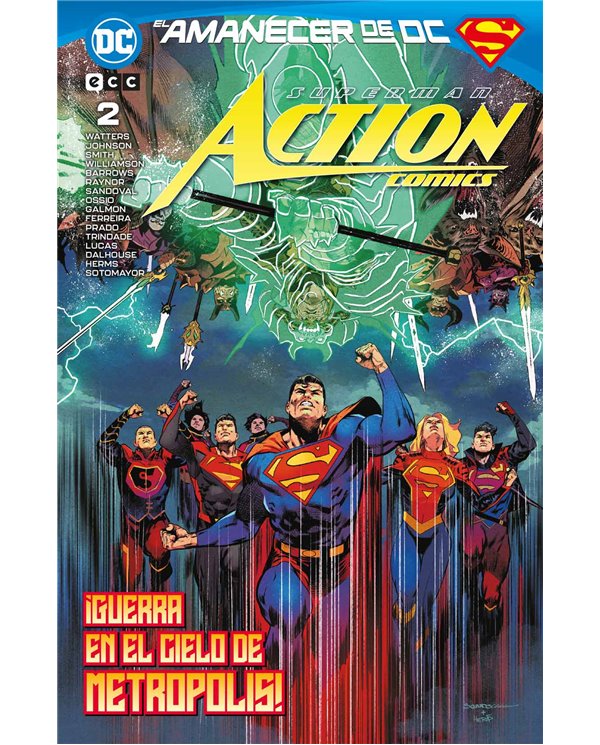 Varios Autores,ECC,,9788410429338,Superman: Action Comics núm. 2/ 12